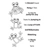 Spellbinders Jump for Joy Clear Stamp (STP-048) (OUTLET) Spellbinders Jump for Joy Clear Stamp (STP-048) (OUTLET)