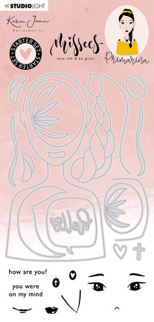 Karin Joan Primarina Missees Starter Set Stamp & Die (BASICSDCKJ06) (OUTLET)