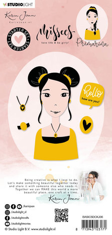 Karin Joan Primarina Missees Starter Set Stamp & Die (BASICSDCKJ06) (OUTLET)