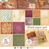 Studio Light Backgrounds Warm & Cozy Mixed Paper Pad (JMA-WAC-MPP09) (OUTLET)