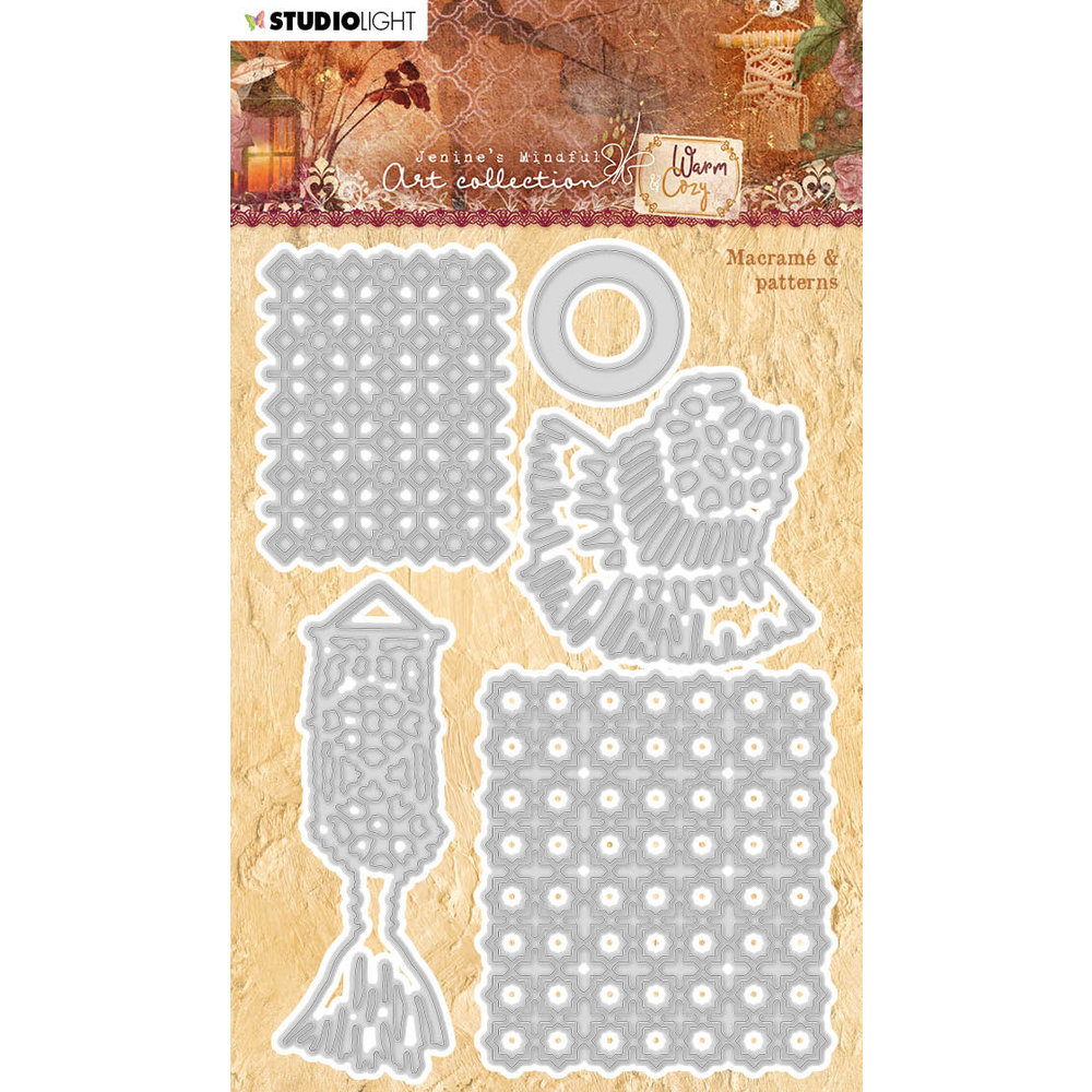 Macramé & Patterns Warm & Cozy Dies (JMA-WAC-CD91) - Craftlines B.V.