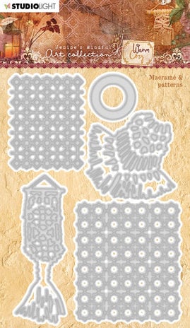 Studio Light Macramé & Patterns Warm & Cozy Dies (JMA-WAC-CD91) (OUTLET)