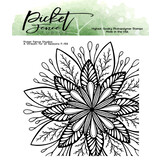 Picket Fence Studios A Wreath for all Seasons 6x6 Inch Clear Stamp (F-159) (OUTLET)