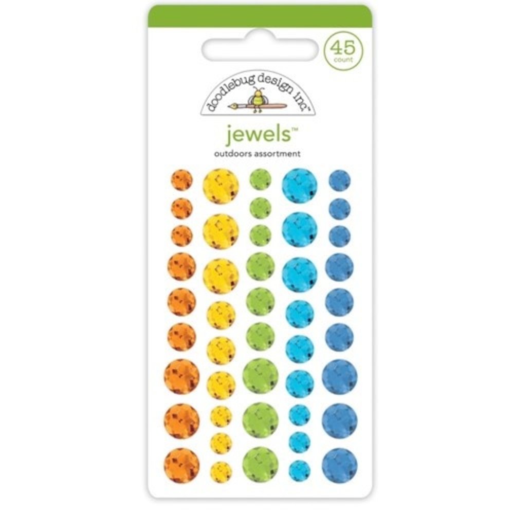 Doodlebug Design Outdoors Assortment Jewels (7458) (DISCONTINUED)