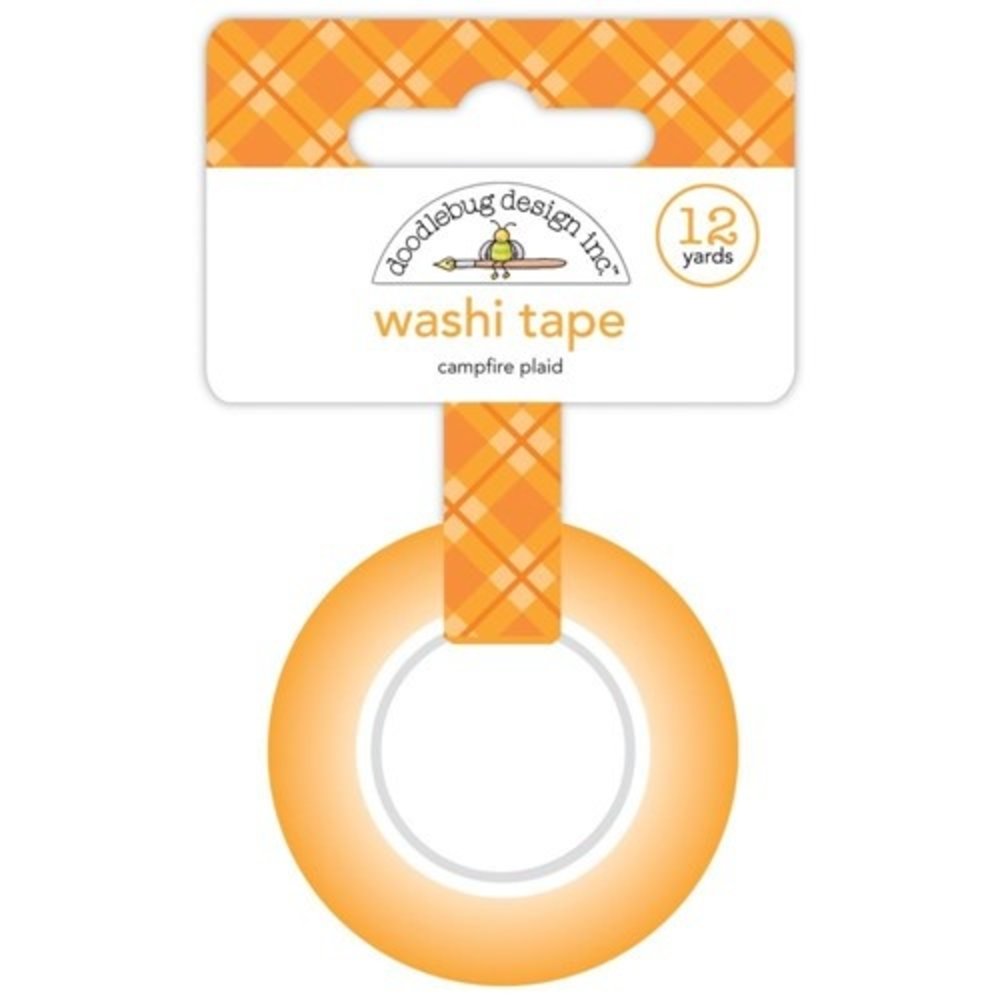 Doodlebug Design Campfire Plaid Washi Tape (7451) (DISCONTINUED) Doodlebug Design Campfire Plaid Washi Tape (7451) (DISCONTINUED)