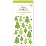 Doodlebug Design Evergreens Shape Sprinkles (7457) (DISCONTINUED)