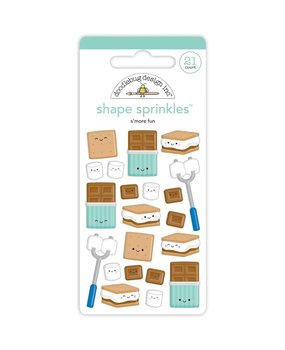 Doodlebug Design S'more Fun Shape Sprinkles (7456) (DISCONTINUED)
