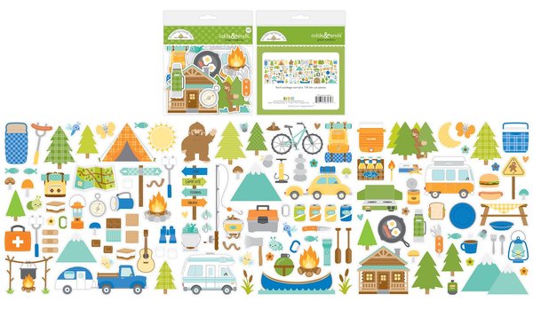 Doodlebug Design Great Outdoors Odds & Ends (7474) (DISCONTINUED) Doodlebug Design Great Outdoors Odds & Ends (7474) (DISCONTINUED)
