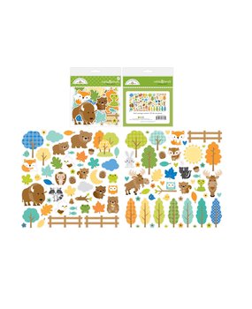 Doodlebug Design Friendly Forest Odds & Ends (7475) (DISCONTINUED)