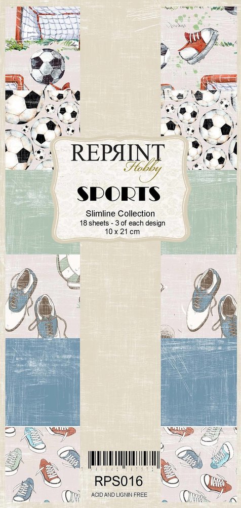Reprint Sports Slimline Paper Pack (RPS016) (DISCONTINUED) Reprint Sports Slimline Paper Pack (RPS016) (DISCONTINUED)