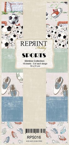 Reprint Sports Slimline Paper Pack (RPS016) (DISCONTINUED) Reprint Sports Slimline Paper Pack (RPS016) (DISCONTINUED)