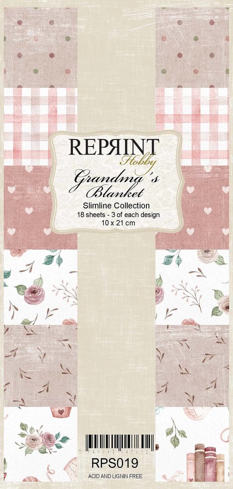 Reprint Grandma's Blanket Slimline Paper Pack (RPS019) (DISCONTINUED) Reprint Grandma's Blanket Slimline Paper Pack (RPS019) (DISCONTINUED)