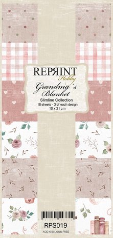 Reprint Grandma's Blanket Slimline Paper Pack (RPS019) (DISCONTINUED) Reprint Grandma's Blanket Slimline Paper Pack (RPS019) (DISCONTINUED)