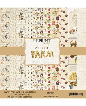 Reprint At the Farm 12x12 Inch Paper Pack (CRP047) (OUTLET)
