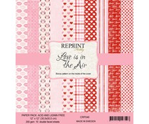 Reprint Love is in the Air 12x12 Inch Paper Pack (CRP046)