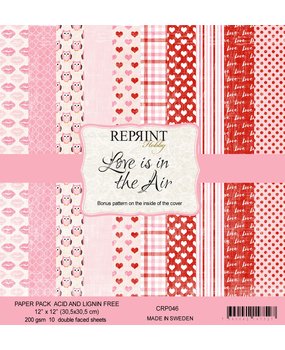 Reprint Love is in the Air 12x12 Inch Paper Pack (CRP046) (DISCONTINUED)