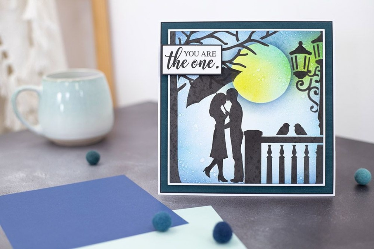 Crafter's Companion Silhouette You are the One Stamp & Stencil (CC-STP-STEN-YATO) (OUTLET) Crafter's Companion Silhouette You are the One Stamp & Stencil (CC-STP-STEN-YATO) (OUTLET)