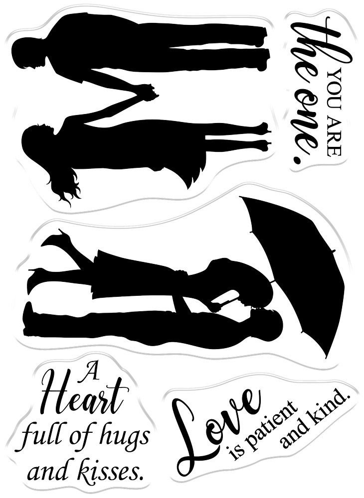 Crafter's Companion Silhouette You are the One Stamp & Stencil (CC-STP-STEN-YATO) (OUTLET) Crafter's Companion Silhouette You are the One Stamp & Stencil (CC-STP-STEN-YATO) (OUTLET)