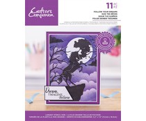 Crafter's Companion Silhouette Follow Your Dreams Stamp & Stencil (CC-STP-STEN-FOYD)