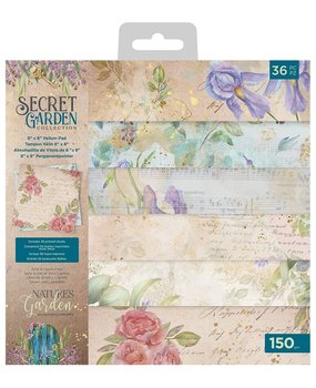 Crafter's Companion Secret Garden Collection 8x8 Inch Vellum Pad (NG-SG-VELPAD) (OUTLET)