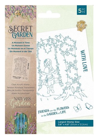 Crafter's Companion Secret Garden Collection Clear Stamps A Moment in Time (NG-SG-ST-AMIT) (OUTLET) Crafter's Companion Secret Garden Collection Clear Stamps A Moment in Time (NG-SG-ST-AMIT) (OUTLET)