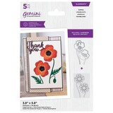 Gemini Iris Folding Poppies Elements Dies (GEM-MD-ELE-IF-POPP) (DISCONTINUED)