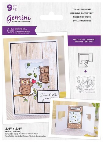 Gemini You Have My Heart Stamp & Die (GEM-STD-YHMH) (OUTLET) Gemini You Have My Heart Stamp & Die (GEM-STD-YHMH) (OUTLET)