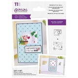 Gemini Peeking In to say Hello Stamp & Die (GEM-STD-PITSH) (DISCONTINUED)