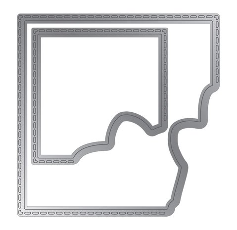 Gemini Birthday Bunny Stamp & Die (GEM-STD-BIBUN) (OUTLET)