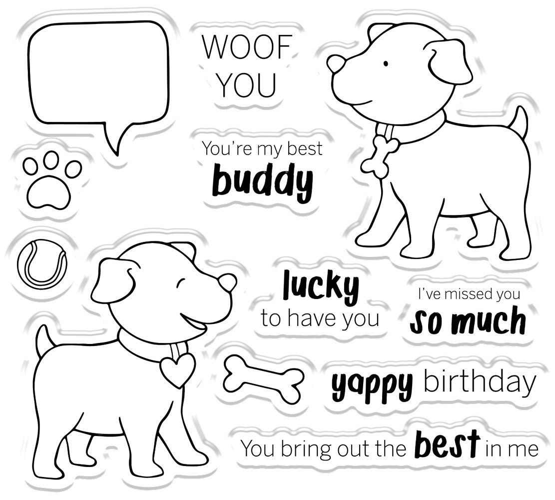 Gemini Best Buddy Stamp & Die (GEM-STD-BEBUD) (DISCONTINUED)