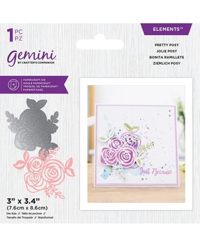 Gemini Pretty Posy Elements Dies (GEM-MD-ELE-PPOS) (OUTLET)