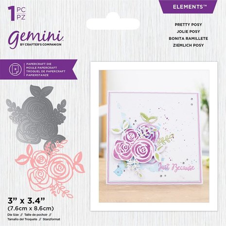 Gemini Pretty Posy Elements Dies (GEM-MD-ELE-PPOS) (OUTLET) Gemini Pretty Posy Elements Dies (GEM-MD-ELE-PPOS) (OUTLET)