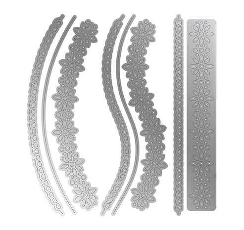 Gemini Elegant Daisy Chains Edge'ables Dies (GEM-MD-EDG-EDCH) (DISCONTINUED)