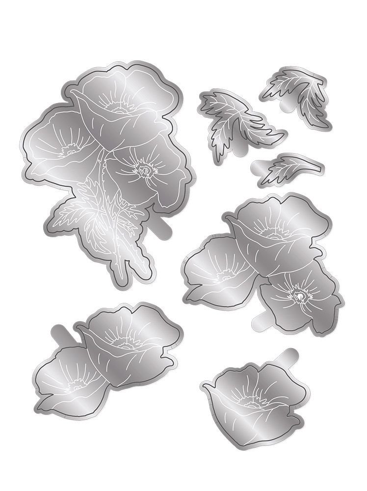 Gemini Precious Poppies Elements Dies (GEM-MD-ELE-PREPO) (DISCONTINUED) Gemini Precious Poppies Elements Dies (GEM-MD-ELE-PREPO) (DISCONTINUED)