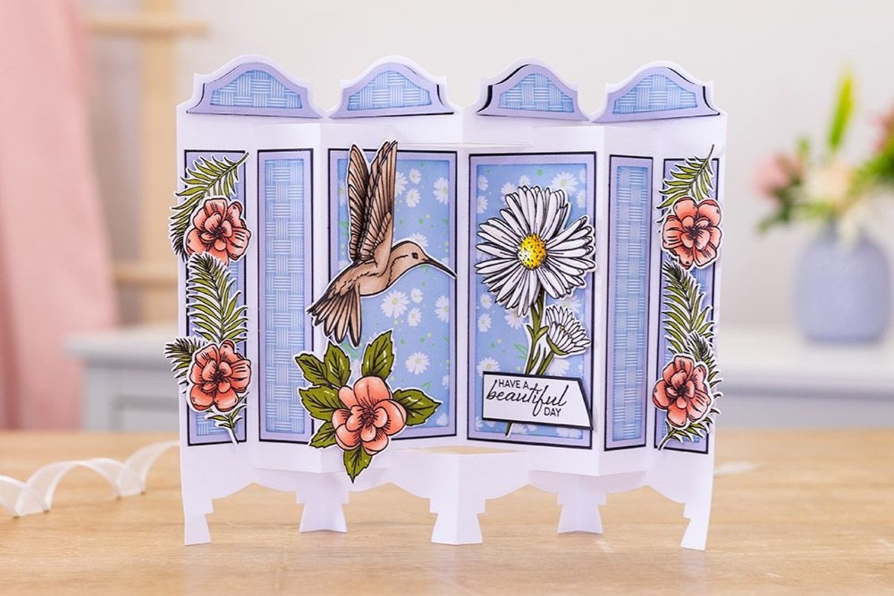 Gemini Humming Bird Stamp & Die (GEM-STD-HUMBIR) (OUTLET)