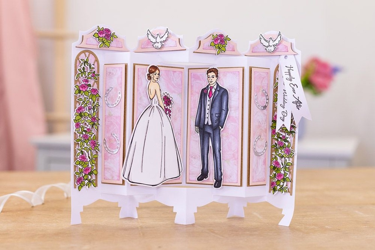 Gemini Happily Ever After Stamp & Die (GEM-STD-HEA) (OUTLET)