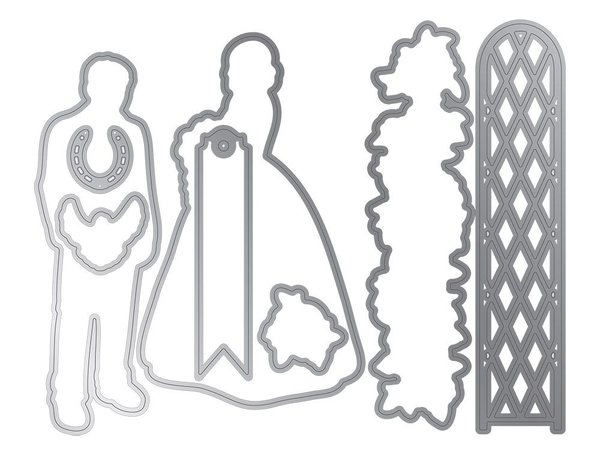 Gemini Happily Ever After Stamp & Die (GEM-STD-HEA) (DISCONTINUED) Gemini Happily Ever After Stamp & Die (GEM-STD-HEA) (DISCONTINUED)