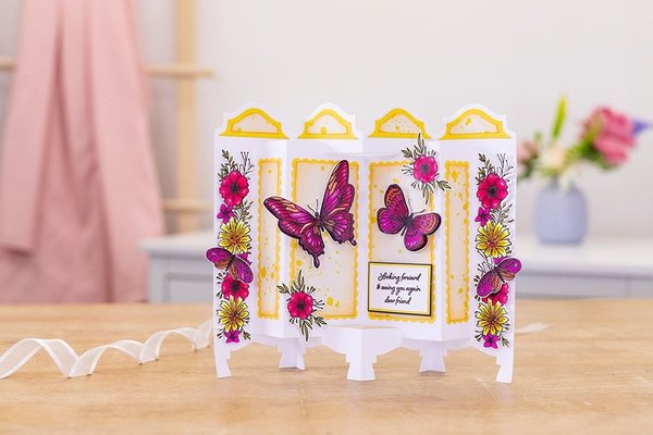 Crafter's Companion Stencil Set - Delightful Butterflies