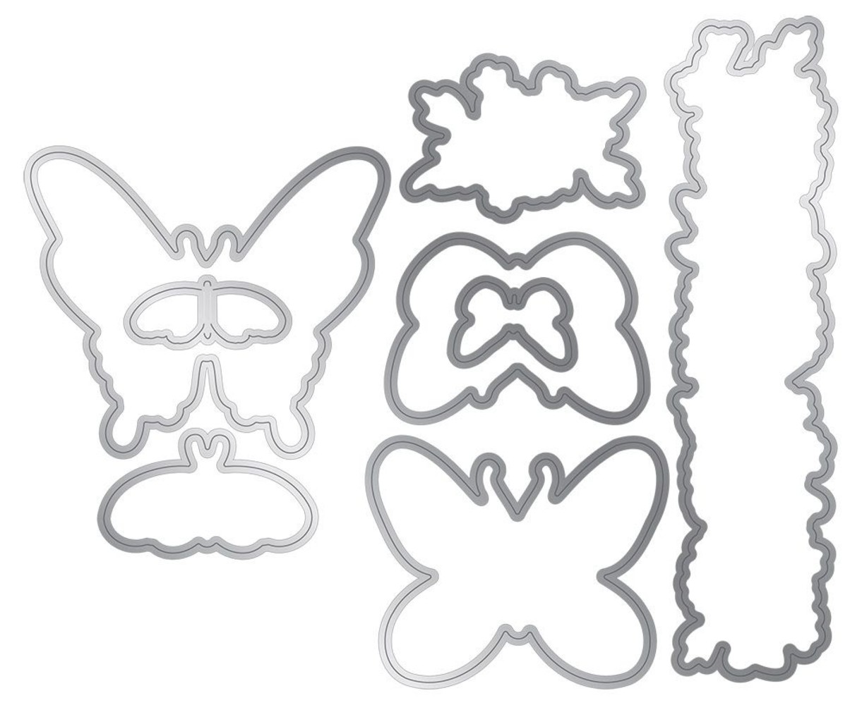 Gemini Butterfly Delight Stamp & Die (GEM-STD-BDEL) (DISCONTINUED) Gemini Butterfly Delight Stamp & Die (GEM-STD-BDEL) (DISCONTINUED)