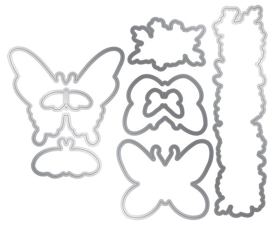 Gemini Butterfly Delight Stamp & Die (GEM-STD-BDEL) (DISCONTINUED) Gemini Butterfly Delight Stamp & Die (GEM-STD-BDEL) (DISCONTINUED)