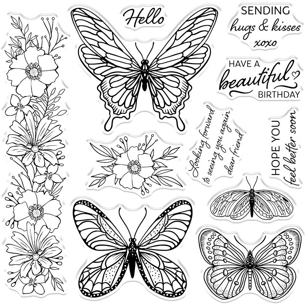 Gemini Butterfly Delight Stamp & Die (GEM-STD-BDEL) (DISCONTINUED) Gemini Butterfly Delight Stamp & Die (GEM-STD-BDEL) (DISCONTINUED)