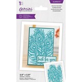Gemini Peacock Feathers Elements Dies (GEM-MD-ELE-PEFET) (DISCONTINUED)