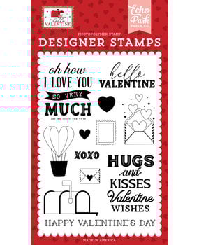 Echo Park Hello Valentine Clear Stamps (HV261040) (OUTLET)