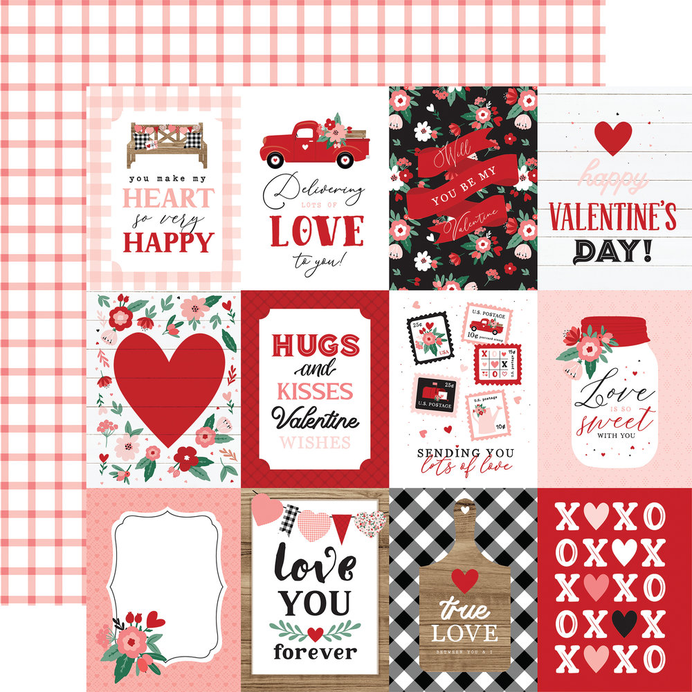 Echo Park Hello Valentine 6x6 Inch Paper Pad (HV261023) (DISCONTINUED) Echo Park Hello Valentine 6x6 Inch Paper Pad (HV261023) (DISCONTINUED)