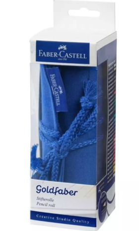 Faber Castell Goldfaber Colour Pencil Roll (27colours + graphite 2B + sharpener) (FC-114752) (DISCONTINUED) Faber Castell Goldfaber Colour Pencil Roll (27colours + graphite 2B + sharpener) (FC-114752) (DISCONTINUED)