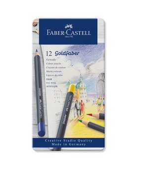 Faber Castell Goldfaber Colour Pencil Tin (12pcs) (FC-114712) (DISCONTINUED) Faber Castell Goldfaber Colour Pencil Tin (12pcs) (FC-114712) (DISCONTINUED)