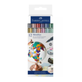 Faber Castell Metallics Markers (12pcs) (FC-160713)