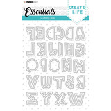 Studio Light Quirky Blok Alphabet Cutting Dies (SL-ES-CD127) (OUTLET)