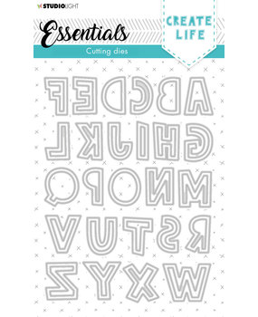 Studio Light Quirky Blok Alphabet Cutting Dies (SL-ES-CD127) (OUTLET)
