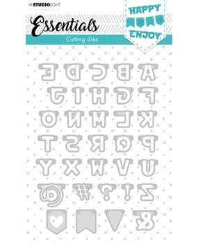 Studio Light Garland Alphabet Cutting Dies (SL-ES-CD126) (OUTLET)